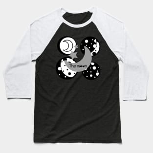 the moon Baseball T-Shirt